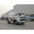 3-6 cubic meter Shacman 4X2 drive concrete mixer truck